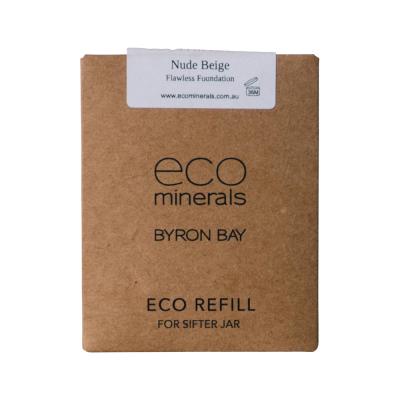 Eco Minerals Mineral Foundation Flawless (Matte) Nude Beige Refill 5g